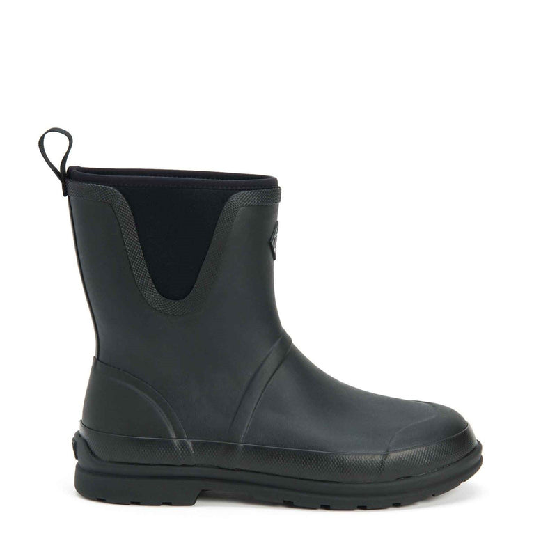 Muck Boots Originals Pull On Mid Stivali In Gomma Nera Da Pioggia