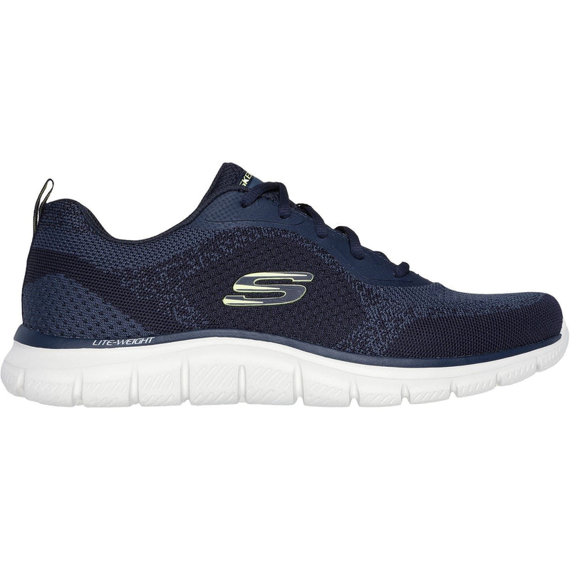 Skechers Track Glendor Sneakers Da Uomo In Sintetico Blu/Verde Lime