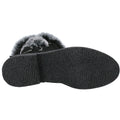 Hush Puppies Megan Stivali Da Donna In Pelle Scamosciata Neri