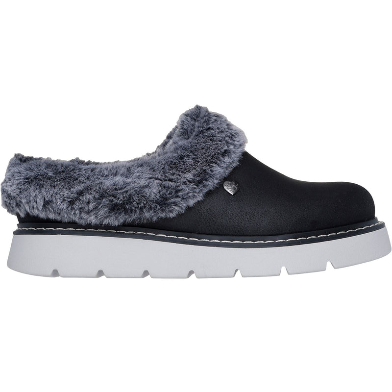Skechers Keepsakes Lite Cozy Blend Pantofole Nere Da Donna