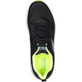 Skechers GO RUN Consistent - Intensify-X Sneakers Donna In Tessuto Nero/Verde Lime