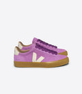 Veja Campo Sneakers Viola In Camoscio Da Donna