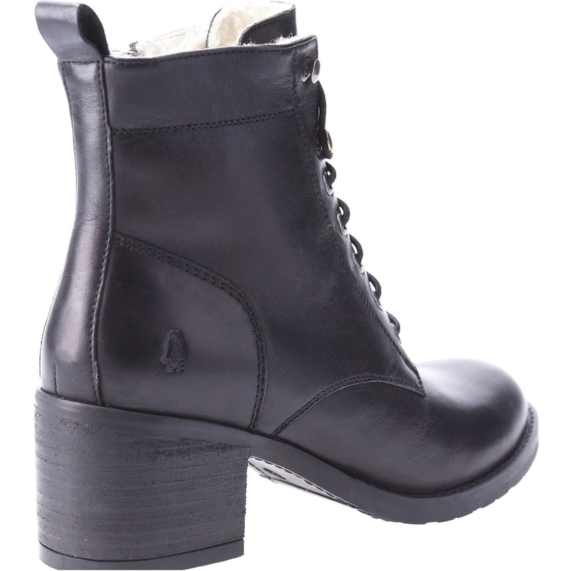 Hush Puppies Harriet Stivali Da Donna In Pelle Nera
