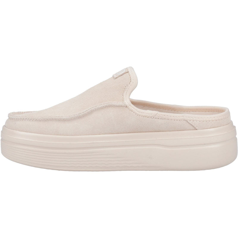 HEYDUDE Austin Lift Classic Ciabatte In Pelle Rosa Da Donna