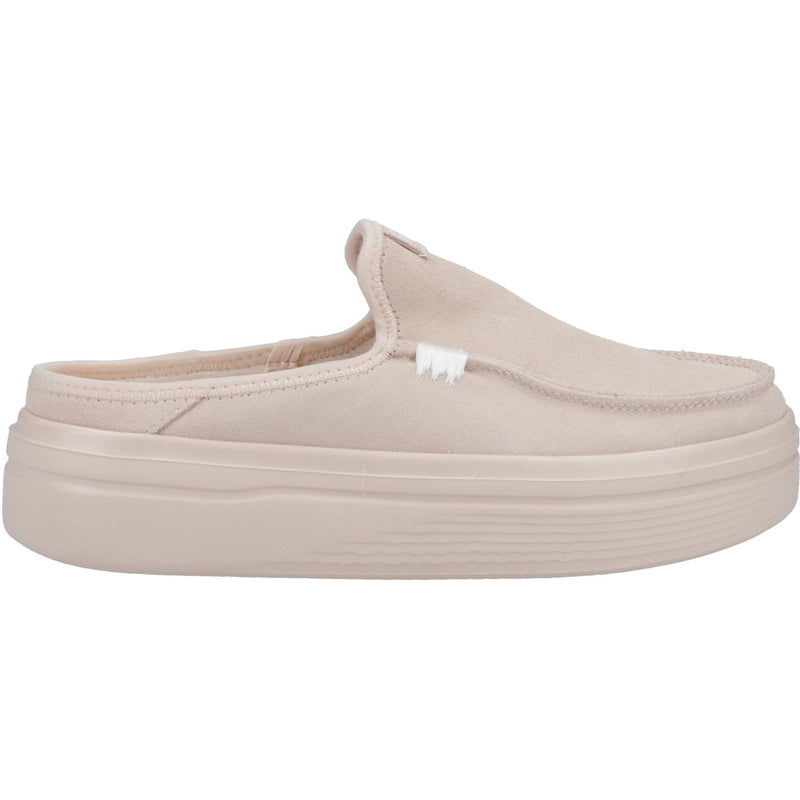 HEYDUDE Austin Lift Classic Ciabatte In Pelle Rosa Da Donna