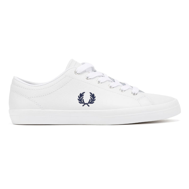 Fred Perry Baseline Sneakers Bianche In Pelle Da Uomo