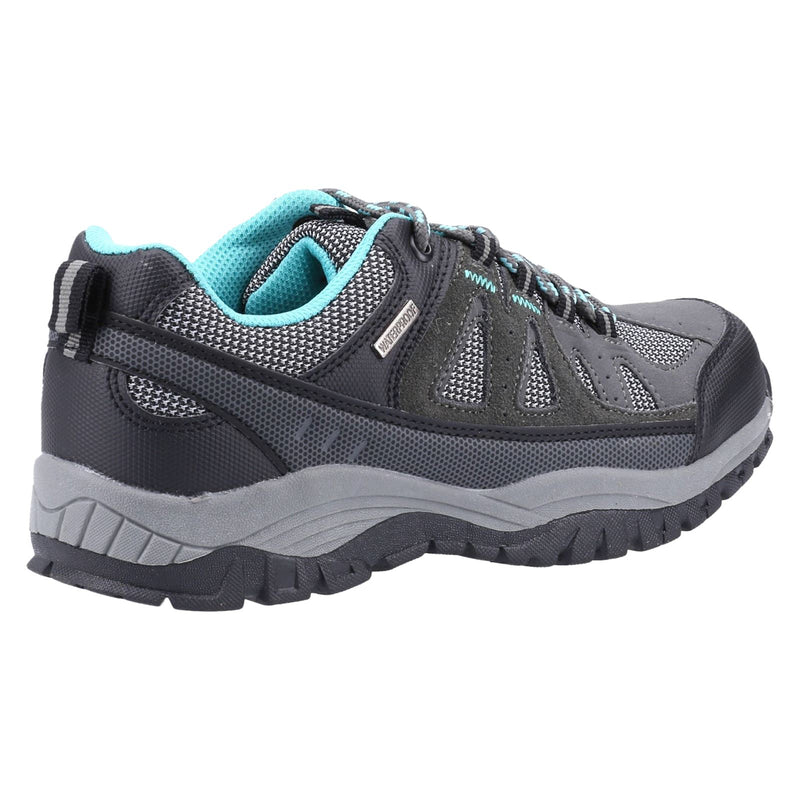 Cotswold Maisemore Low Stivali Da Trekking Grigi Da Donna In Camoscio