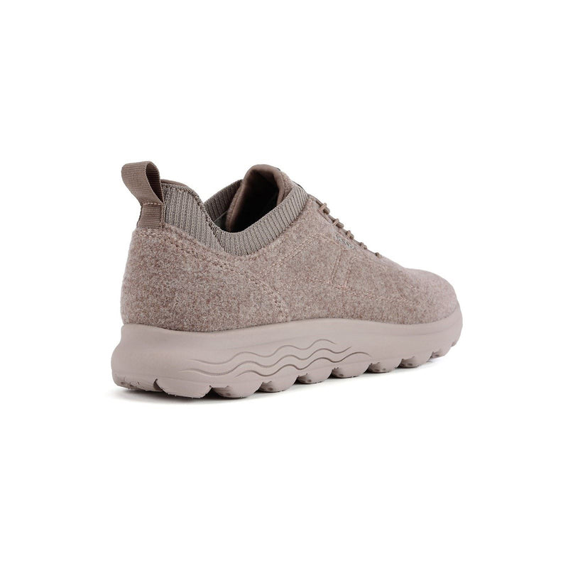 Geox D Spherica A Sneakers Donna In Misto Lana Rosa Scuro