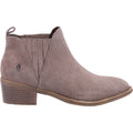 Hush Puppies Isobel Stivali Da Donna In Pelle Color Taupe