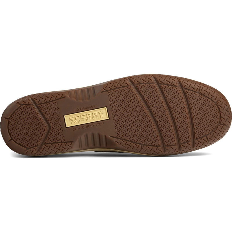 Sperry Billfish 3 Eye Scarpe Da Barca In Pelle Marrone Per Uomo