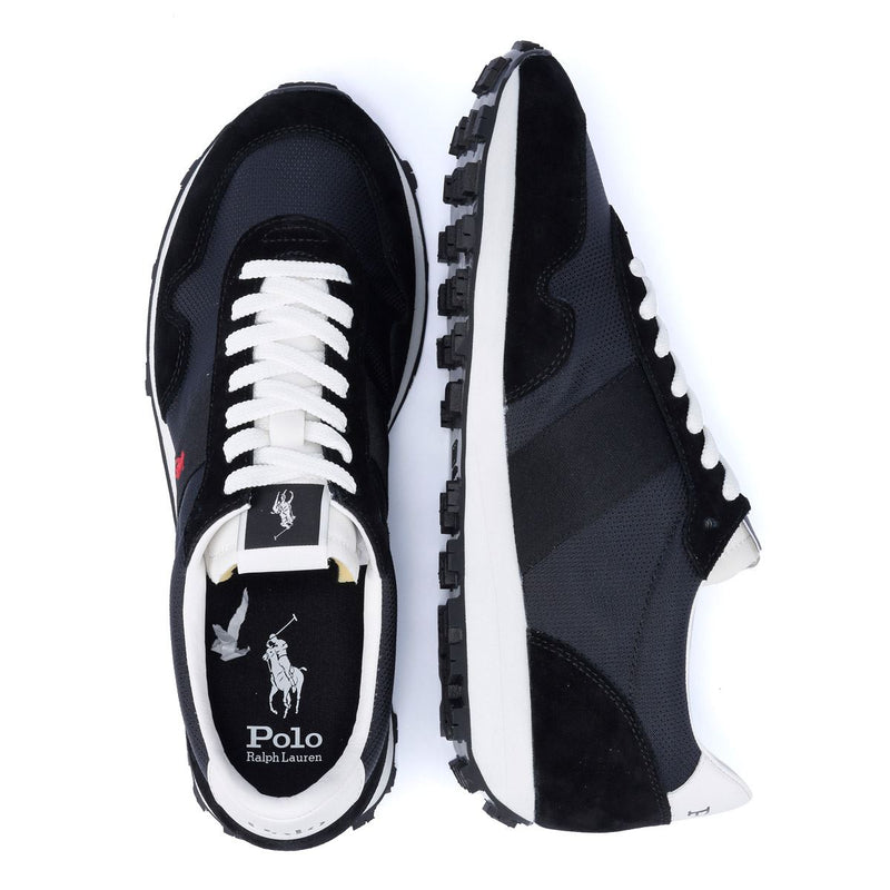 Ralph Lauren Trail 125 Sneakers Da Uomo In Pelle Nera