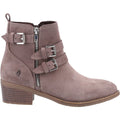 Hush Puppies Jenna Stivali Da Donna In Pelle Color Taupe