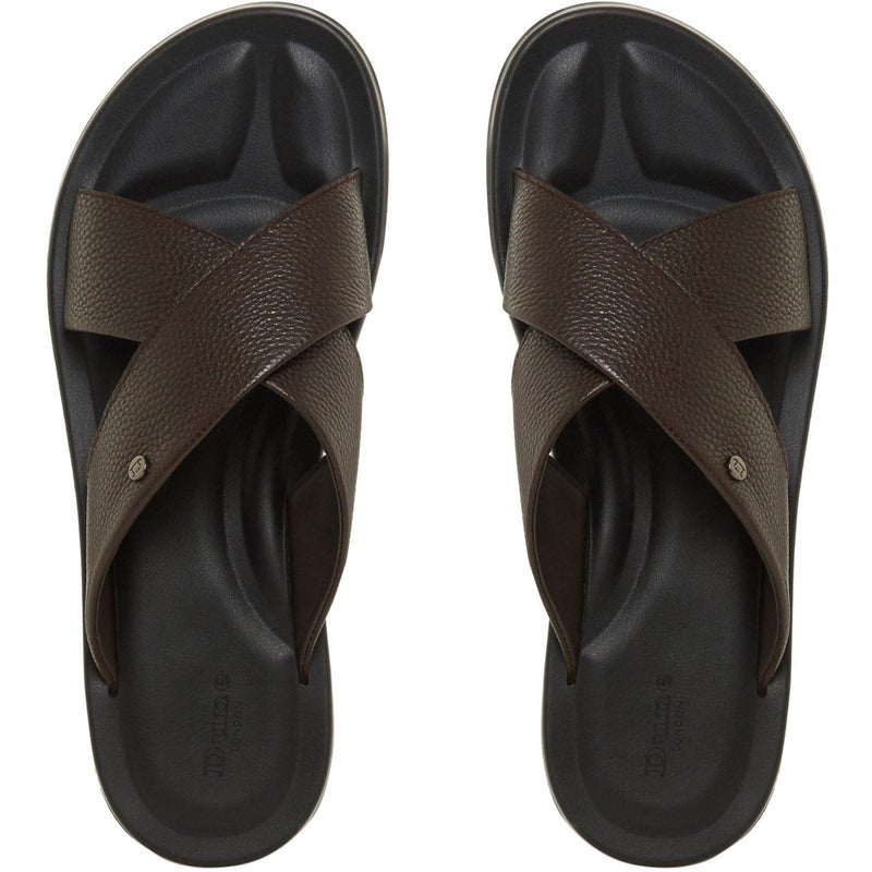 Dune Frankss Zeppa In Pelle Marrone Da Donna