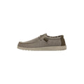 HEYDUDE Wally Sox Scarpe Da Barca Beige In Similpelle Da Uomo