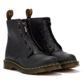 Dr. Martens 1460 Stivali Neri Con Zip Frontale Pascal