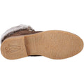 Hush Puppies Florence Stivali In Pelle Da Donna Color Cioccolato