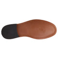 Base London Garfield Scarpe Da Uomo In Pelle Color Tan Bruciate