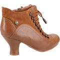 Hush Puppies Vivianna Stivali In Pelle Da Donna Color Cammello.