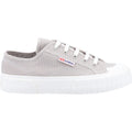 Superga 2630 Stripe Sneakers Colomba Grigie Da Donna In 100% Cotone