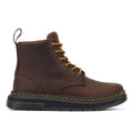 Dr. Martens Stivali Crewson Chukka Crazy Horse Marrone Scuro