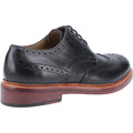 Cotswold Quenington Scarpe Stringate In Pelle Da Uomo Nere