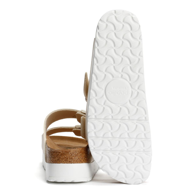 Birkenstock Arizona Flex Narrow Fit Sandali Bianchi Da Donna