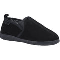 Hush Puppies Arnold Pantofole Nere In Camoscio Da Uomo