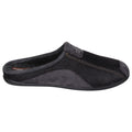 Cotswold Westwell Pantofole Da Uomo In Tessuto Nero