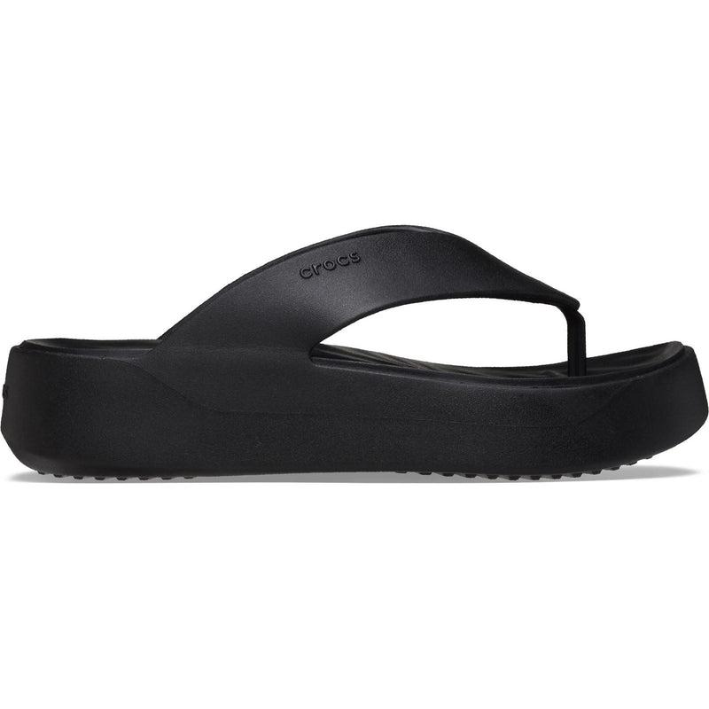 Crocs Getaway Platform Sandali Neri Da Donna In Termoplastica