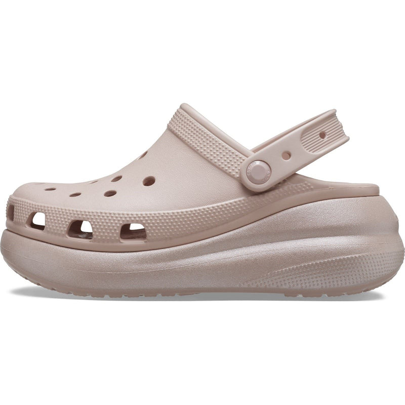 Crocs Classic Crush Zoccoli Rosa In Argilla Termoplastica