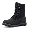 Timberland Warm Lined Waterproof Stivali Da Donna In Pelle Nera