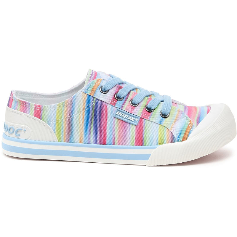 Rocket Dog Jazzin Dens Sneakers Arcobaleno Da Donna In Cotone