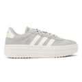 Adidas VL Court Bold Scarpe Da Ginnastica Grigie In Pelle Da Donna