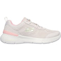Skechers Skech-Air Dynamight 2.0 New Heights Scarpe Da Ginnastica Donna In Tessuto Naturale/Rosa
