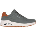 Skechers Uno Suited On Air Sneakers Sintetiche Da Uomo Color Oliva