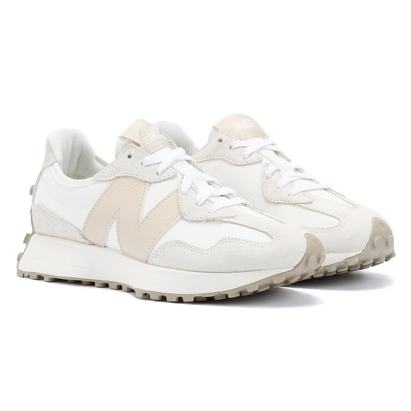 New Balance 327 Sneakers Bianche In Camoscio Da Donna