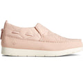 Sperry Moc-Sider Scarpe Da Mocassino In Camoscio Rosa Da Donna