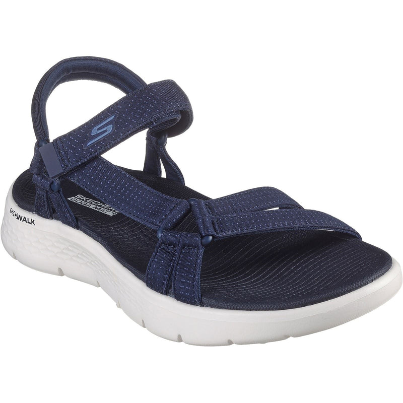 Skechers GO WALK Flex Sublime Sandali Da Donna In Poliestere Blu Scuro