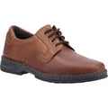 Hush Puppies Outlaw II Scarpe Stringate Da Uomo In Pelle Marrone.