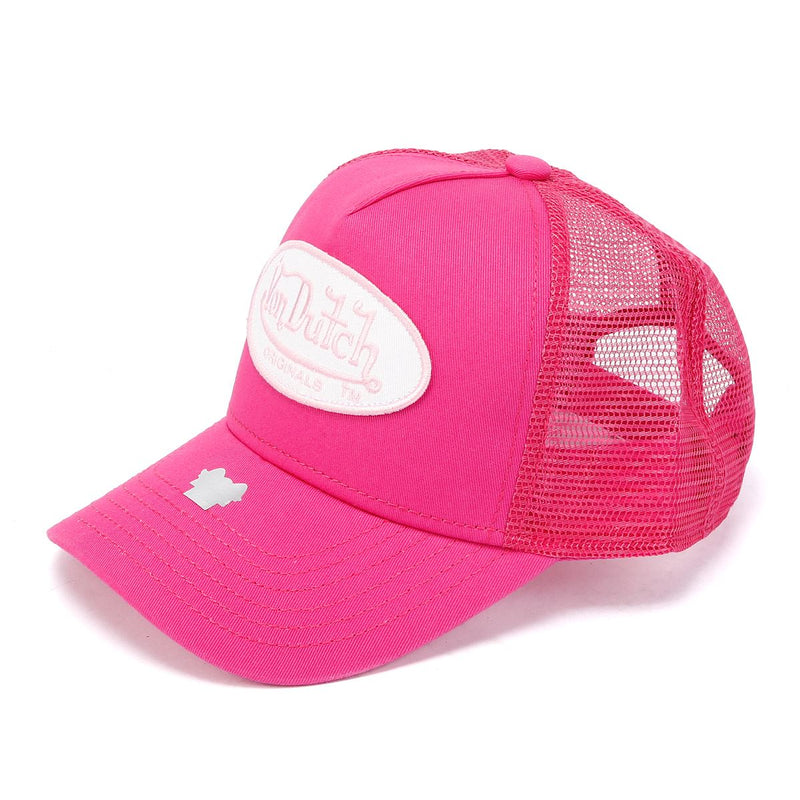 Von Dutch Trucker Boston Cappelli Rosa In Cotone