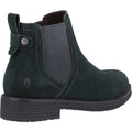 Hush Puppies Maddy Stivali Da Donna In Camoscio Color Petrolio.