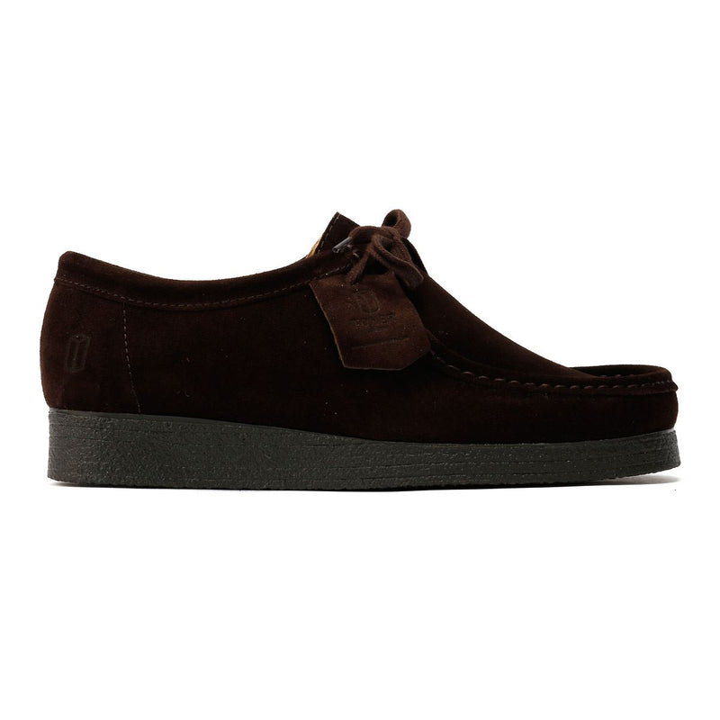 Tower Footwear Apache Scarpe In Camoscio Marrone Da Uomo Con Lacci