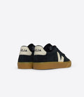 Veja Campo Sneakers Nere Da Donna In Camoscio