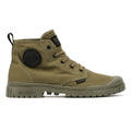Palladium SP20 Hi CVS Stivali Verdi In Canvas