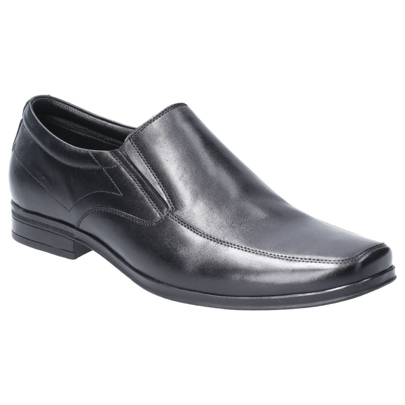 Hush Puppies Billy Scarpe Slip-On Nere In Pelle Da Uomo