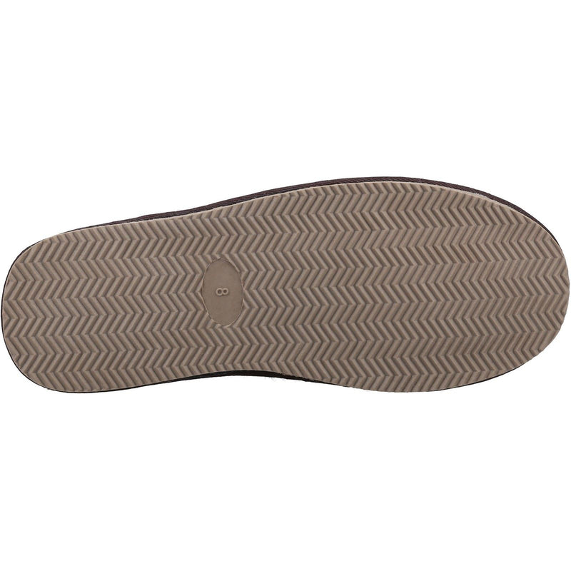 Hush Puppies Coady Pantofole Marroni Da Uomo In Camoscio