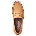 Base London Garfield Scarpe Da Uomo In Pelle Color Tan Bruciate