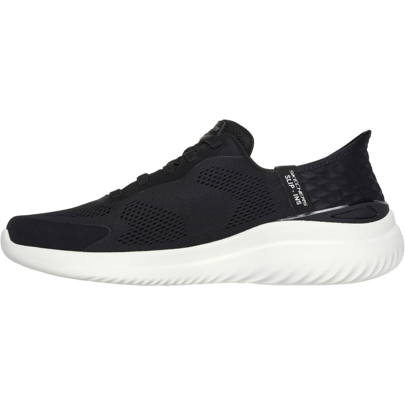 Skechers Bounder 2.0 Emerged Sneakers Da Uomo In Tessuto Nero/Bianco