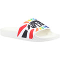 Superga Slide Sandali Bianchi/Multicolore Da Donna