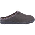 Hush Puppies Ashton Pantofole Grigie Da Uomo In Camoscio